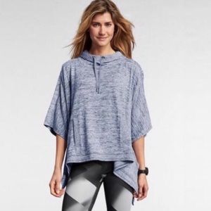 🍀🌸 Athleta Blissful poncho hooded sweater🌸🍀